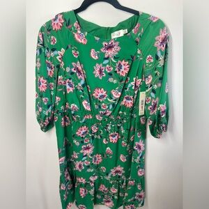COPY - Floral Green Dress